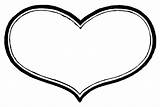 Clipart Heart Clip Clipartbest sketch template