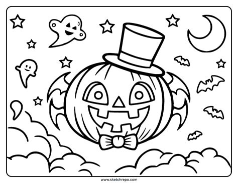 halloween witch coloring pages sketch repo