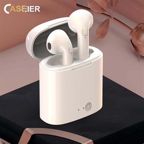 caseier  wireless bluetooth earphone  charging box hifi earbud