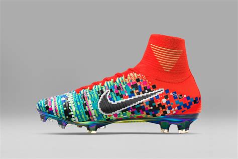 nikes mercurial superfly  ea sports football cleats   pixilated