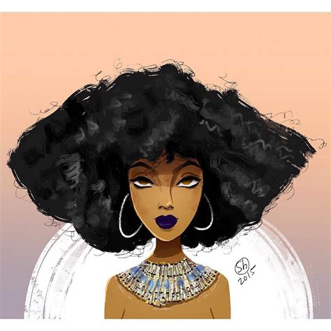 afro hair sketch  paintingvalleycom explore collection  afro
