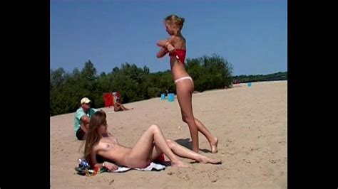 beautiful fresh faced teen plays at the beach nude xvideos