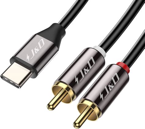 jd usb type    rca audio cable usb type  male   rca male stereo audio converter