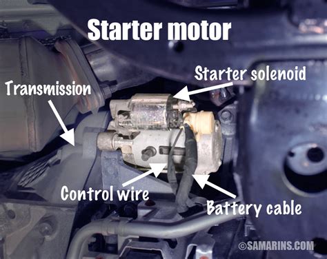 starter motor wiring diagram  faceitsaloncom