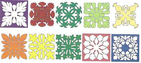 printable  printable hawaiian quilt patterns