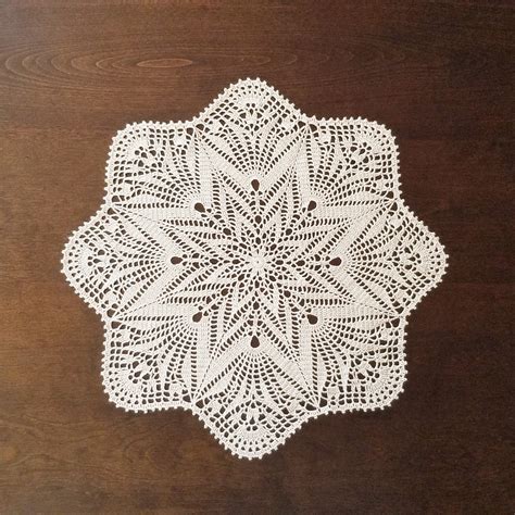 doily diagram  delilah crochet