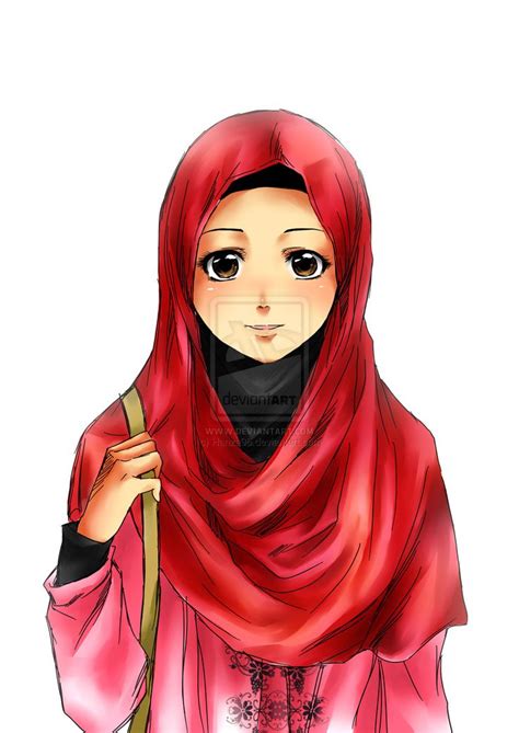 hijab girl collection on deviantart di 2019 animasi manga anime