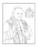 Canonization Xxiii Catechist sketch template