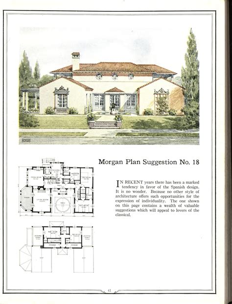 spanish colonial revival house plans square kitchen layout