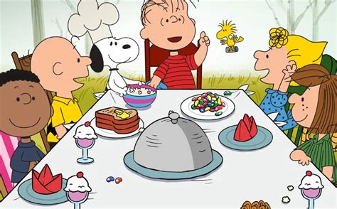 charlie brown thanksgiving isnt  tv   heres