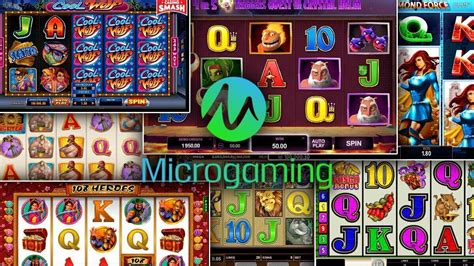 microgaming slot machines  legit gambling sites