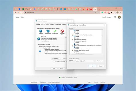 browsers   support activex controls