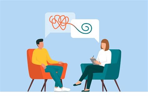 psychotherapy counseling  mental health stock illustration