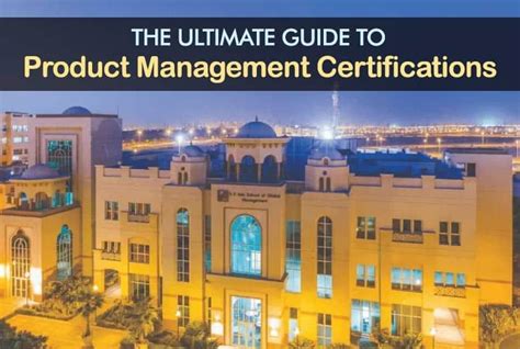 ultimate guide  product management certifications