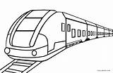 Train Coloring Pages Track Printable Kids Tracks Color Getcolorings Print sketch template