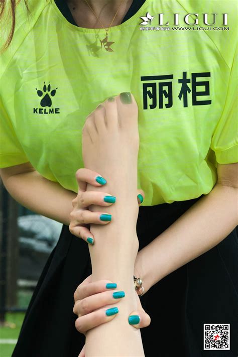 Rabbit And Lianger And Sweet And Yuna “football Silk Foot” [丽柜ligui] Photo
