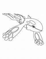 Kyogre Coloring Pages Rayquaza Drawing Pokemon Print Cartoons Popular Getdrawings Library Clipart Coloringhome sketch template