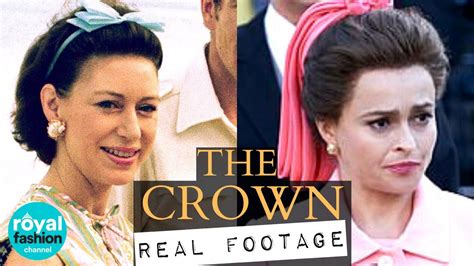 The Crown Real Footage Princess Margaret S 70 S Style Youtube