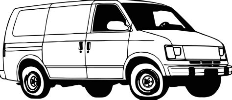 awesome minibus van coloring page truck coloring pages van coloring