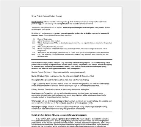 business concept paper format types  business plan tippystockton