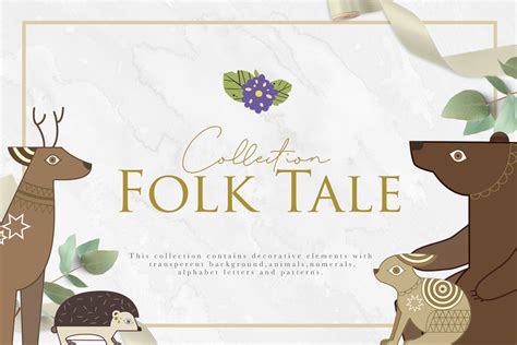 folk tale collection  yellow images creative store