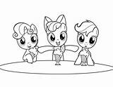Ponyville Coloring Pages sketch template