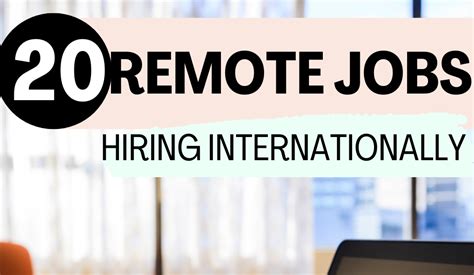 international remote jobs hiring