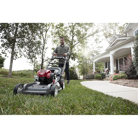 buy black max       propelled gas mower  perfect pace technology