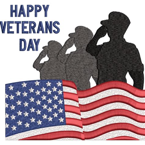 happy veterans day design   embroidery designs