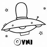 Ovni Ovnis Niños Planeta Espacial Extraterrestres Nave Saturno Estrellas Articulos Guiainfantil sketch template