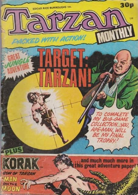 tarzan monthly 1 november 1977 issue