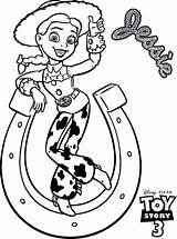 Toy Jessie Story Coloring Pages Disney Clipart Printable Color Christmas Horseshoe Birthday Cowgirl Kids Library Girl Getcolorings Cowboy Popular Colornimbus sketch template
