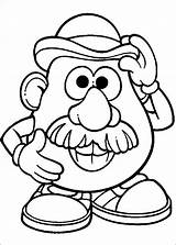 Monsieur Patate Coloriage Bulwa Kolorowanki Papa Pintar Dla Sheets Kleurplatenenzo Spiderman únicos Divertidos Cabeza Heads sketch template