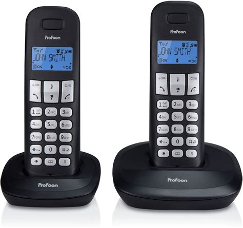 bolcom profoon pdx  duo dect telefoon zwart