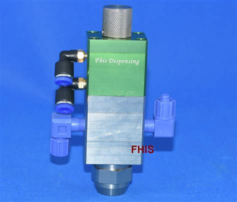 single cylinder  fluid suction adjustable abs double liquid dispensing valve double rubber