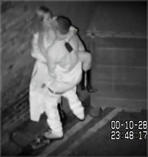 Shameless Clubbers Caught On Cctv Having S X Behind A Nightclub See