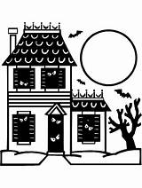 Haunted House Coloring Halloween Pages Printable Primarygames Colouring Clipart Kids Houses Mansion Luxurious Color Print Pdf Drawing Ebook Cut Webstockreview sketch template