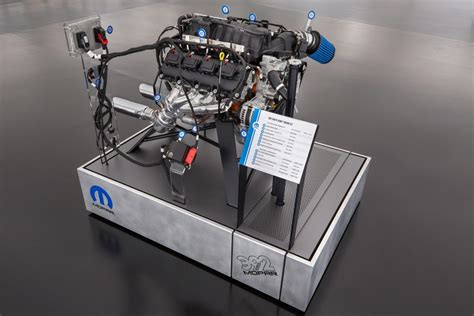 video mopar announces  crate hemi engine kits  sema press conference onallcylinders