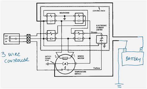xd warn winch wiring diagram  wiring diagram sample