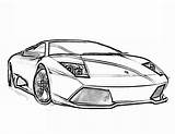 Lamborghini Coloring Pages Murcielago Printable Yescoloring Via sketch template