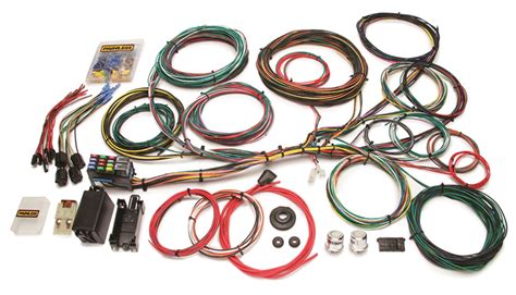 painless wiring   circuit customizable color coded chassis harness autoplicity