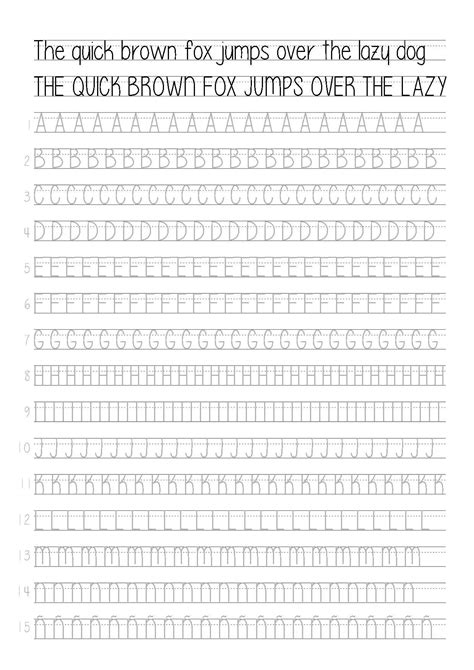 neat handwriting practice  adults thekidsworksheet