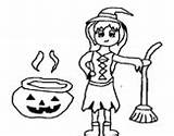 Witch Coloring Turpentine Coloringcrew sketch template