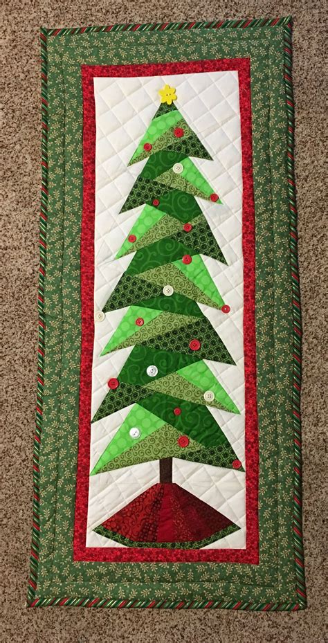 quilted christmas tree pattern