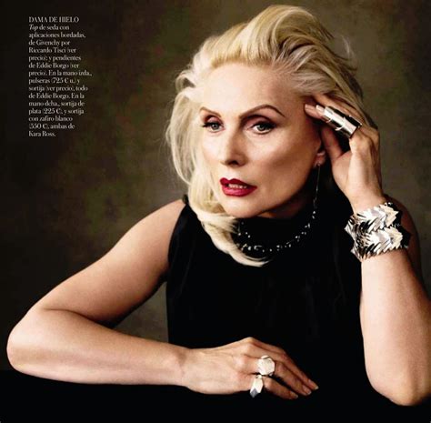 Debbie Harry By Victor Demarchelier For Vogue Spain