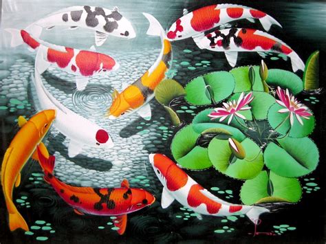 japanese koi fish art wallpapers top  japanese koi fish art