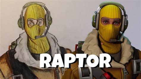 drawing raptor drawing fortnite skins  clipzuicom