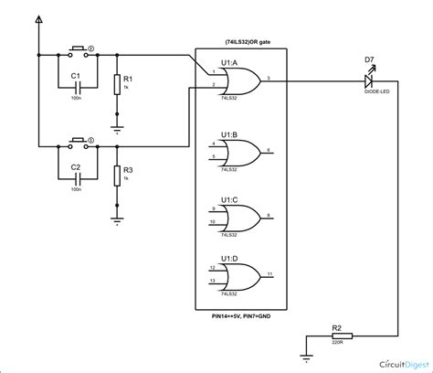 gate circuit diagram  ic ls