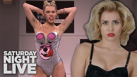 Miley Cyrus Snl Recap Monologue Sex Tape Vma S