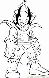 Coloring Dormammu Pages Squad Hero Super Show Coloringpages101 Online sketch template